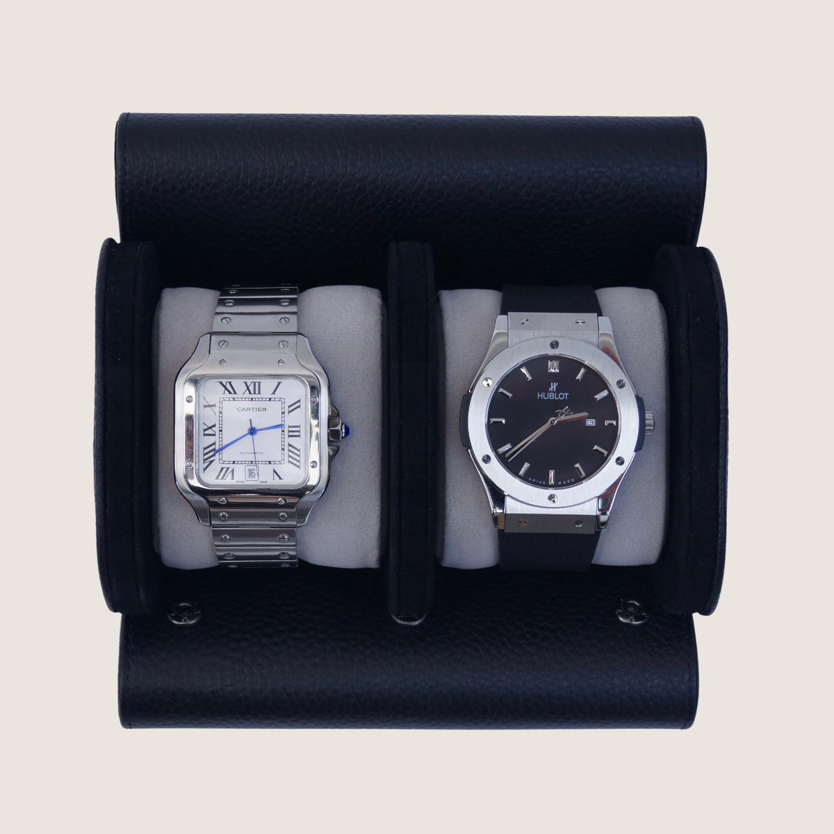 The Double - Black | Grey Pillows