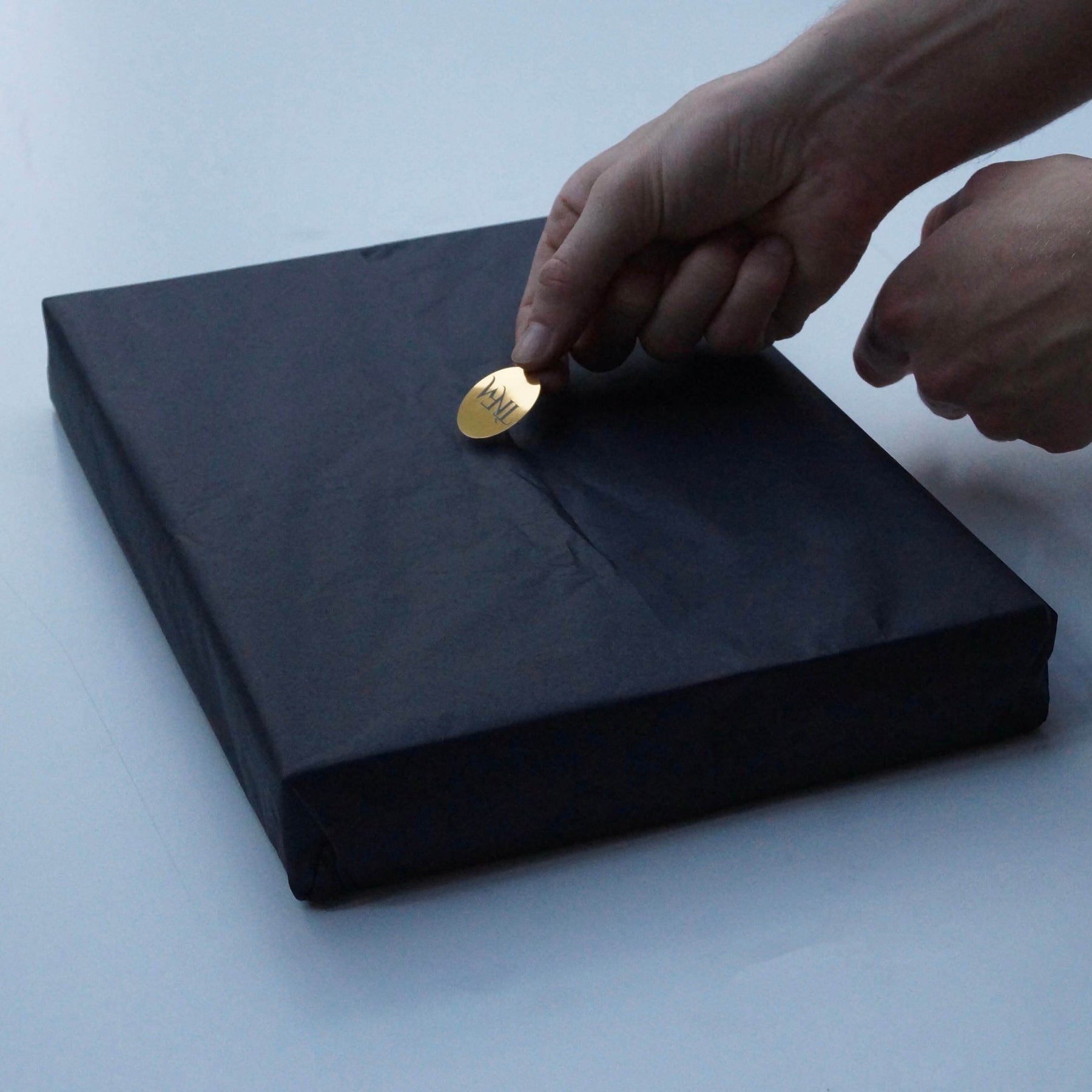 Men's Valet Tray Black vegan leather