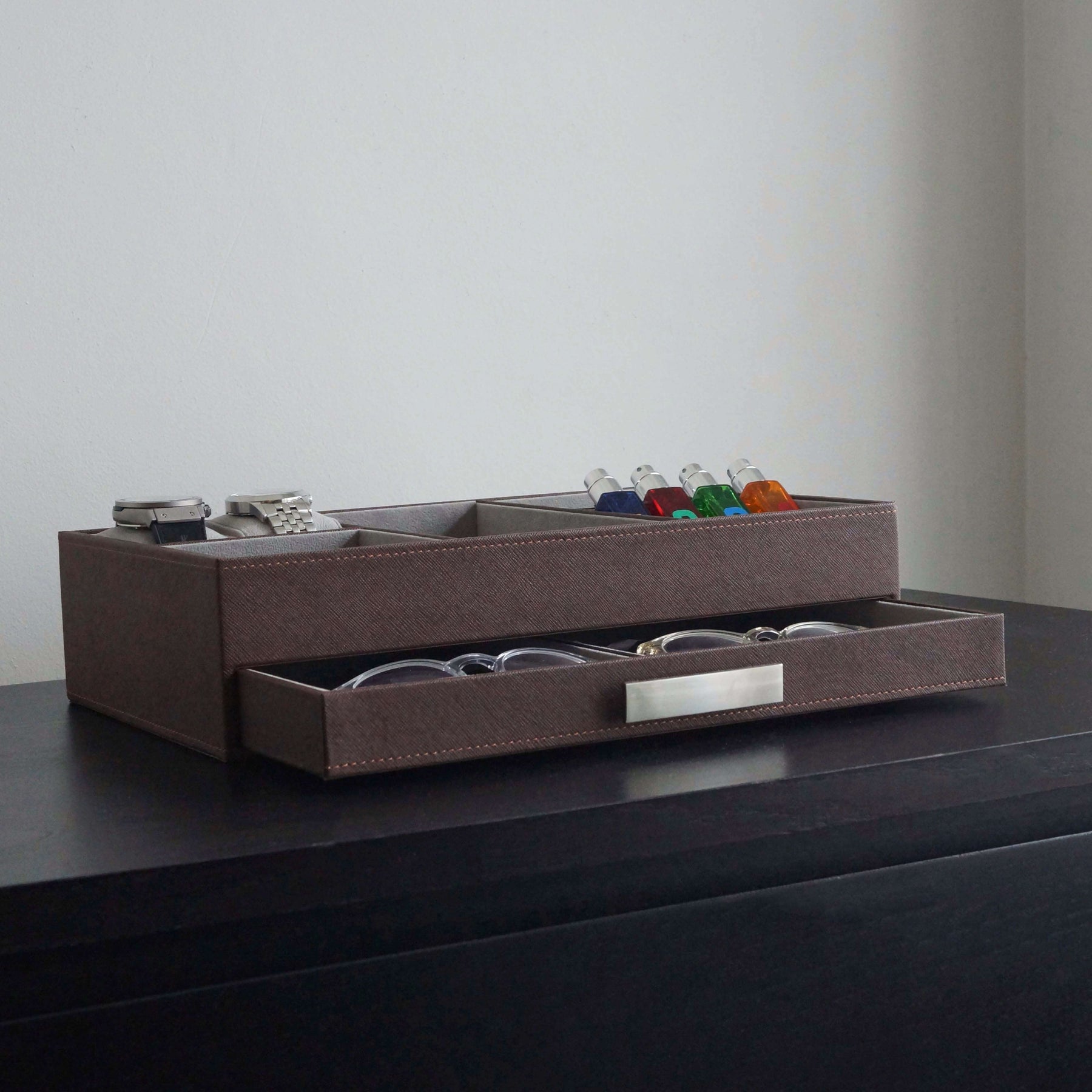 Men's Valet Tray bedside organiser jewellery and accessory storage