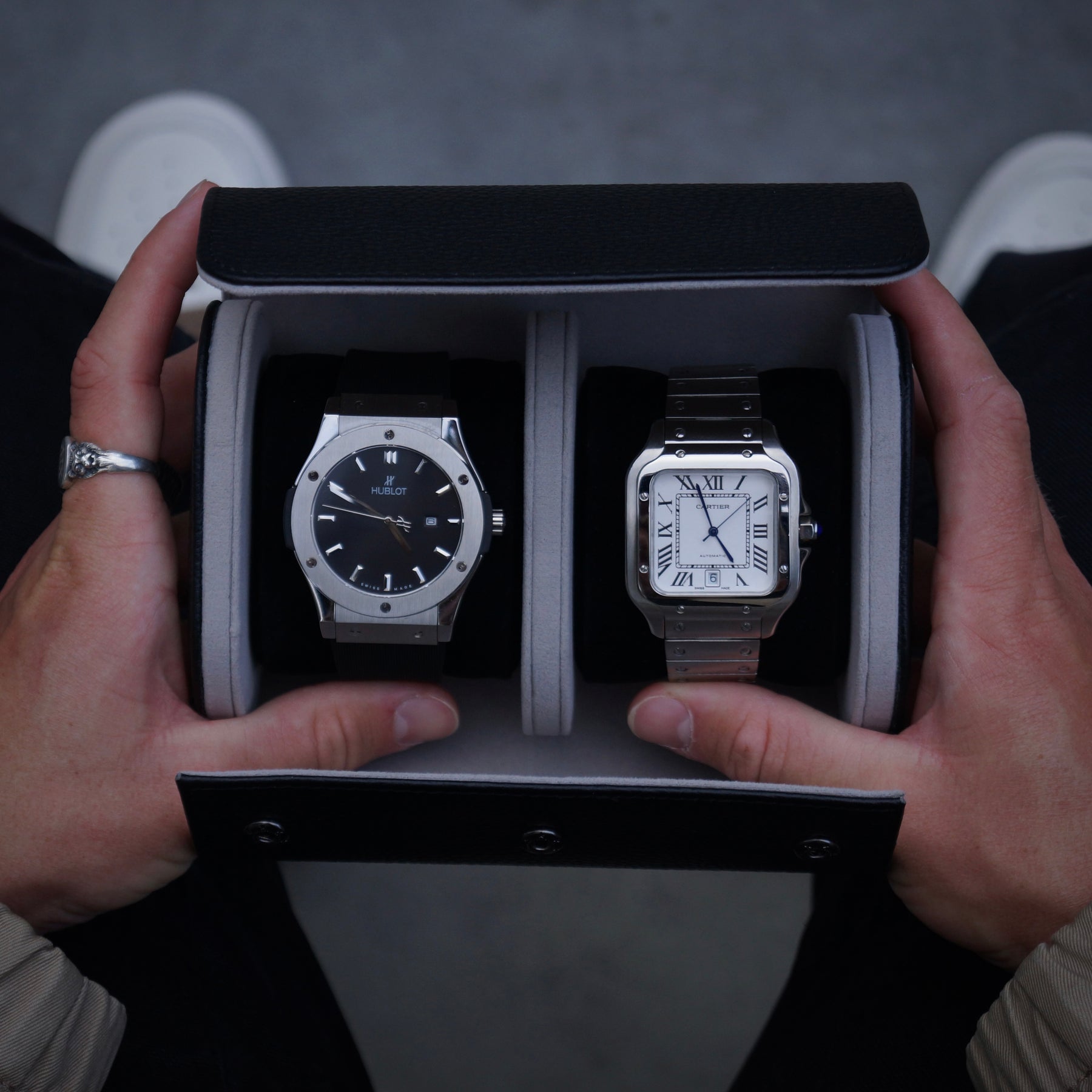 The Double - Grey | Black Pillows