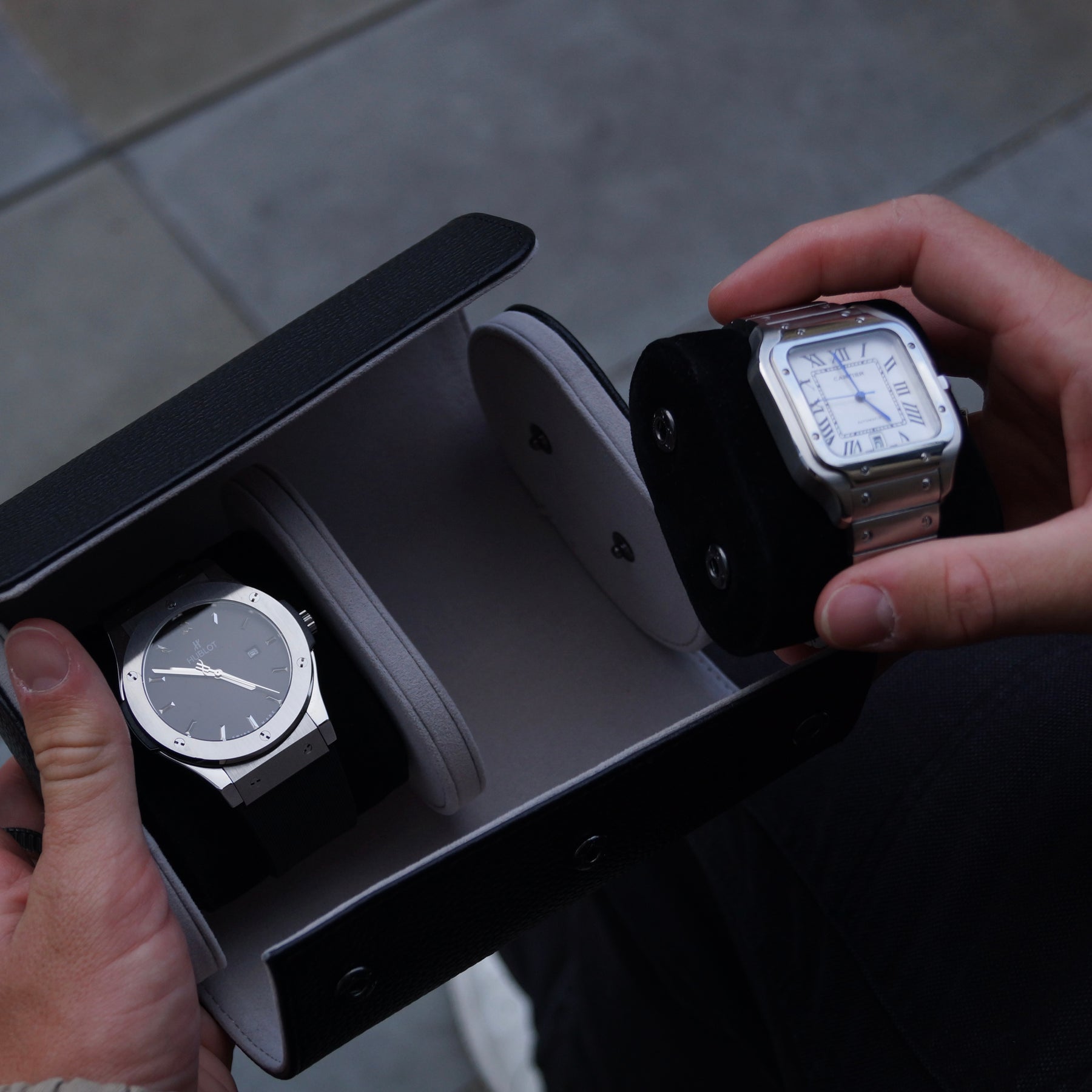 The Double - Grey | Black Pillows