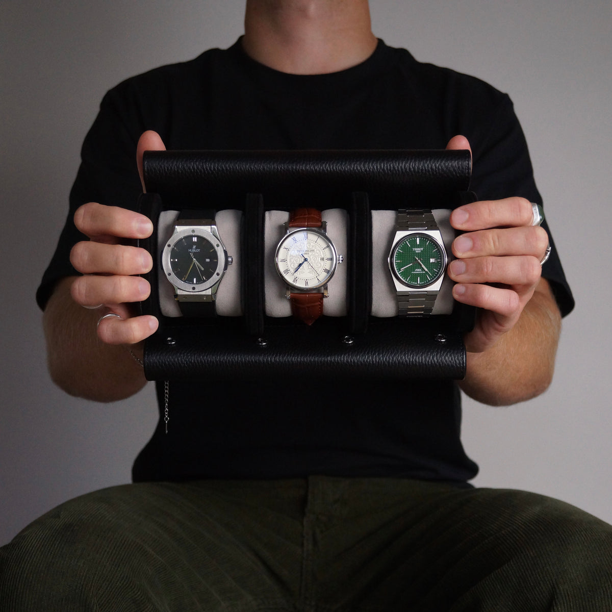 The Triple - Black | Grey Pillows