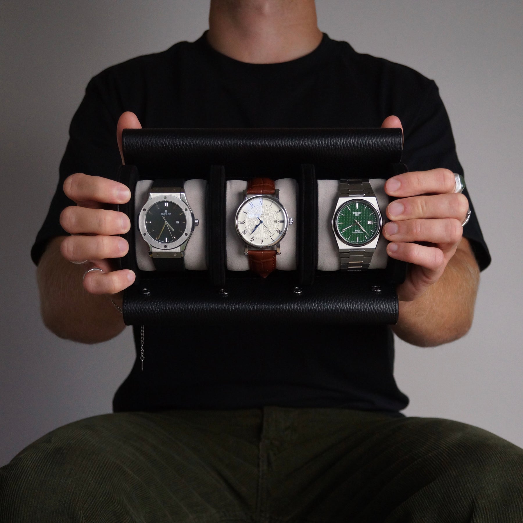 The Triple - Black | Grey Pillows