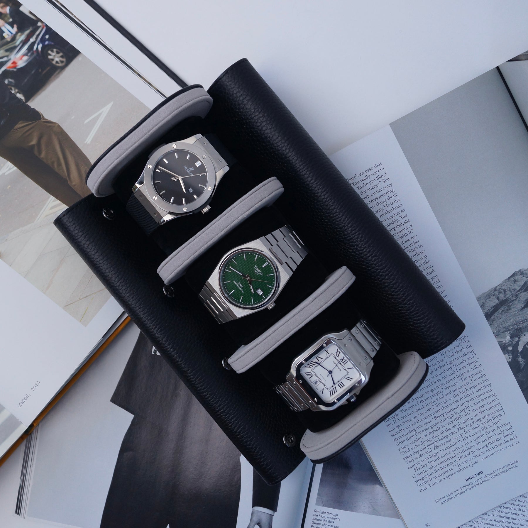 The Triple - Grey | Black Pillows