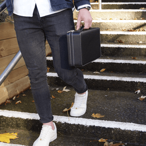 10 watch travel case carbon