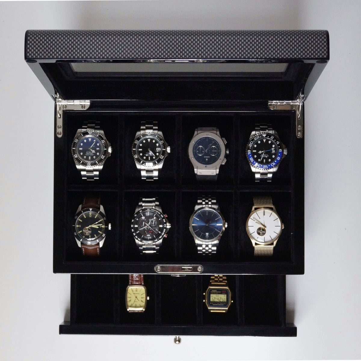 Rolex watch storage outlet case